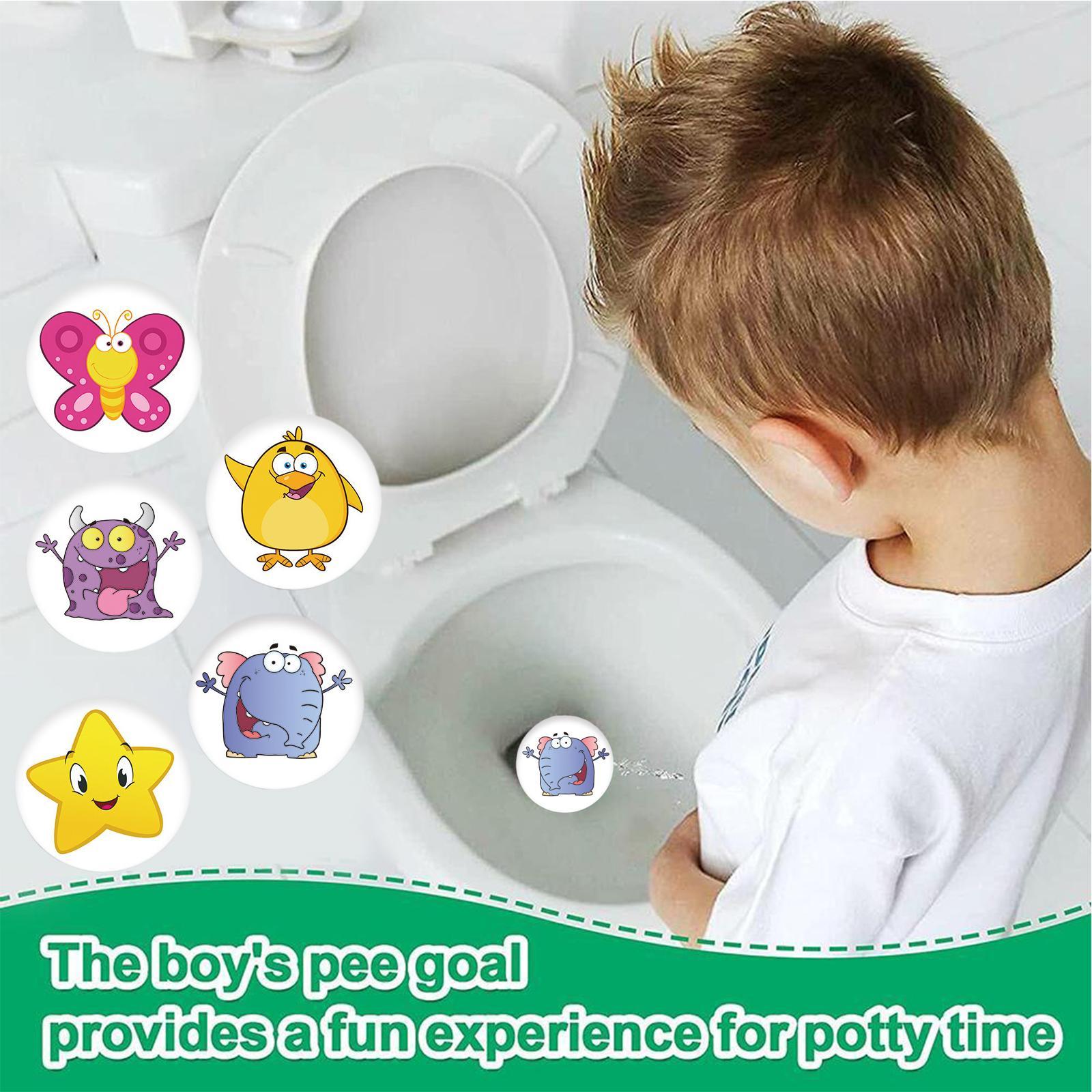 Home Bathroom Urinal - 1Set Color Changing Toilet Sticker Thermochromic