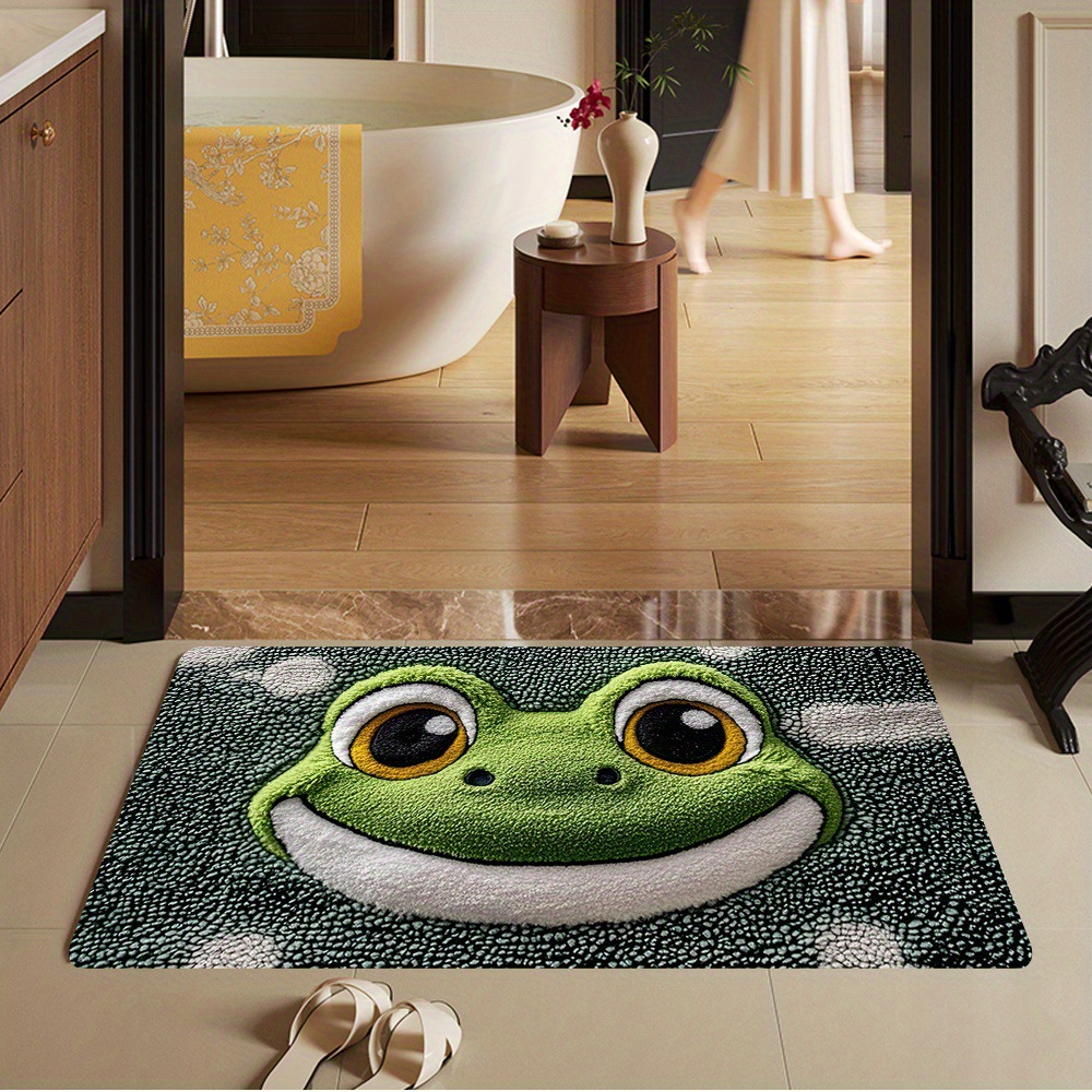 Home Made Bathroom Vanity - VIKAMA Non Slip Vanity Mat Plush