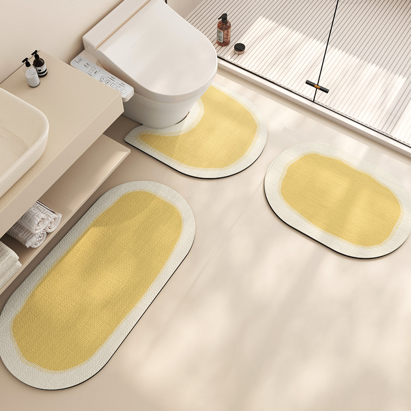 Home Made Bathroom Vanity - VIKAMA 3PCS Bathroom Toilet U-Shaped Toilet