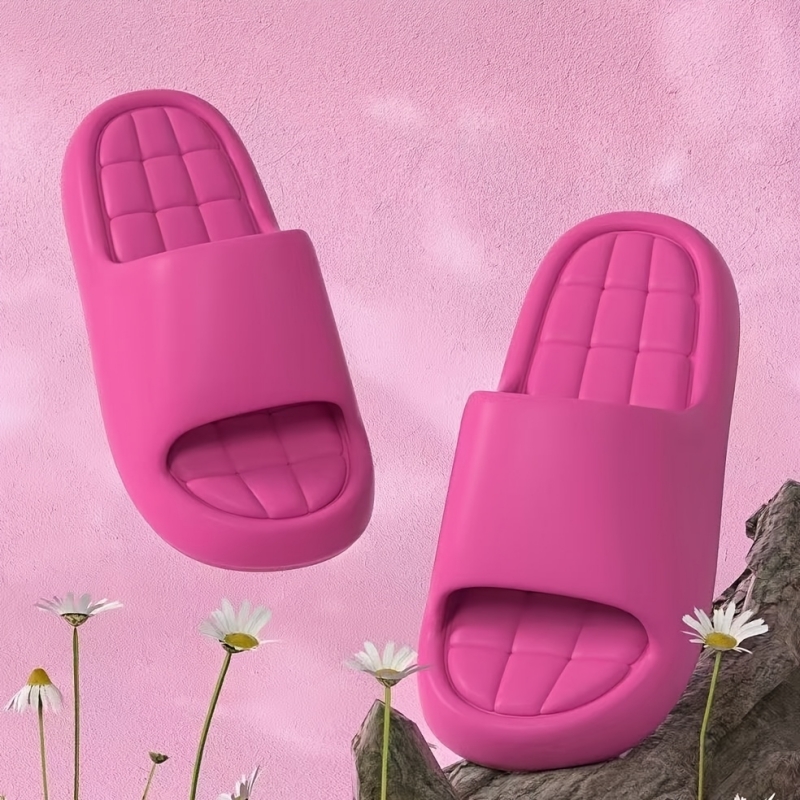 Home Bathroom Size - Summer Women and Men Slippers Bathroom