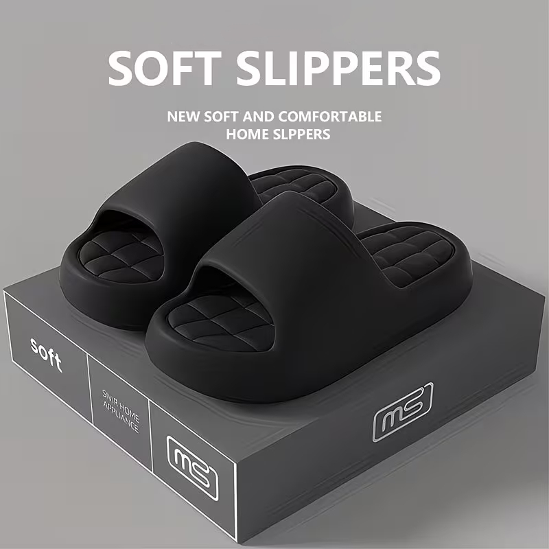 Home Bathroom Size - Outdoor Fashion Women's Slippers Indoor Thick