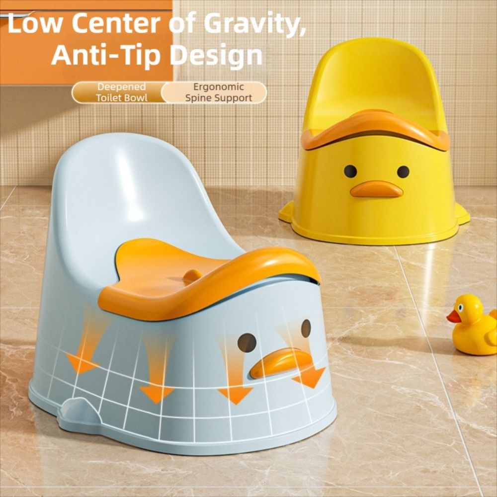 Home Bathroom Urinal - Duck Baby Potty Training Seat Ergonomic