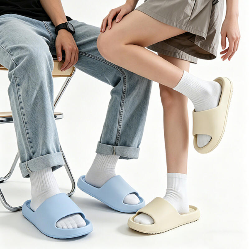 Home Bathroom Size - Couple's Lightweight EVA Indoor Slippers Summer