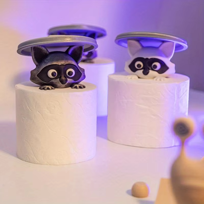 Cute Raccoon Toilet Paper Hold - огляд і ціна Home Decor Bathroom Ideas