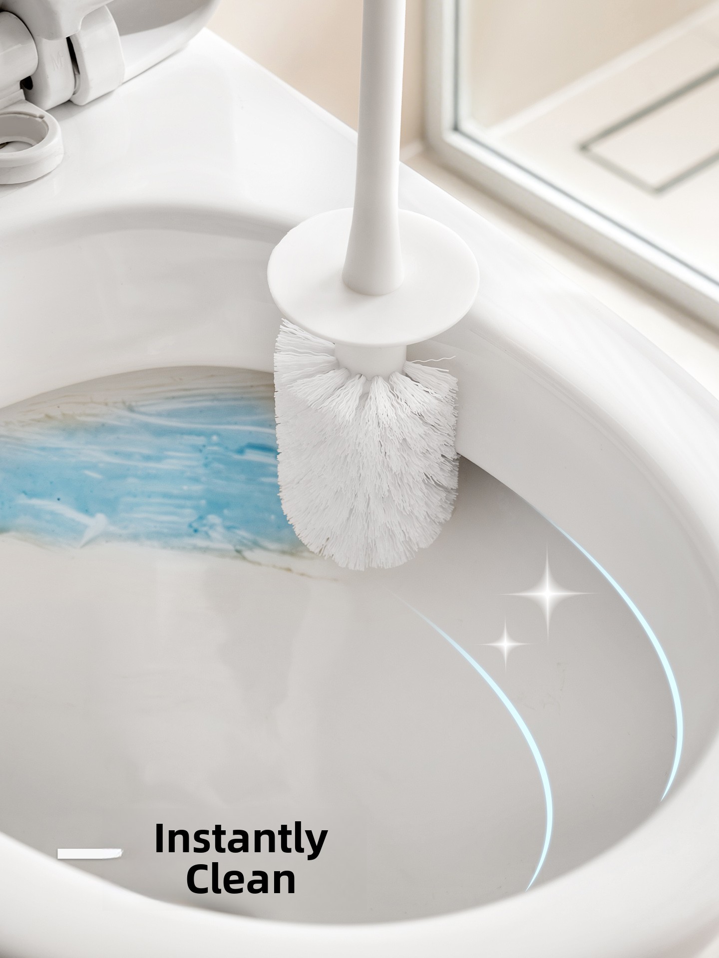 Corner Toilet Brush Wall Mount - огляд і ціна Home Needs Bathroom Cleaning