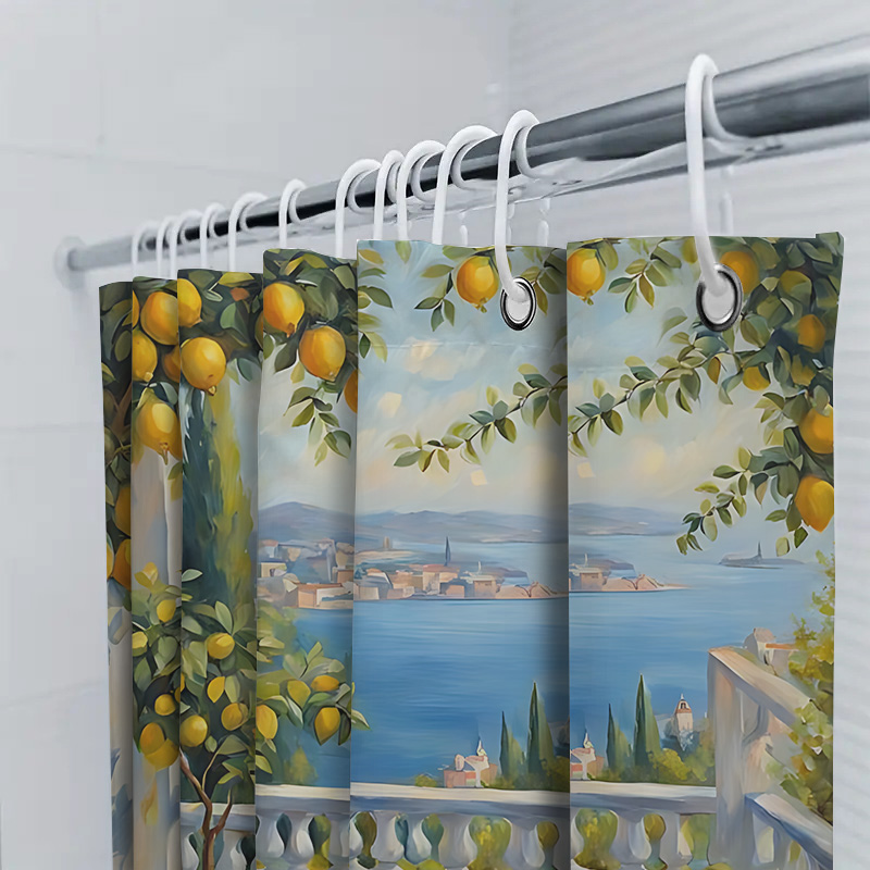 Mediterranean Lemon Garden Sho - огляд і ціна Home Decor Bathroom Ideas