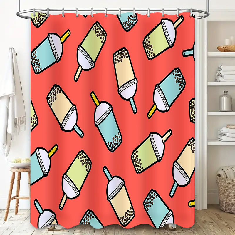 Unique Bubble Tea Shower Curta - огляд і ціна Home Decor Bathroom Ideas