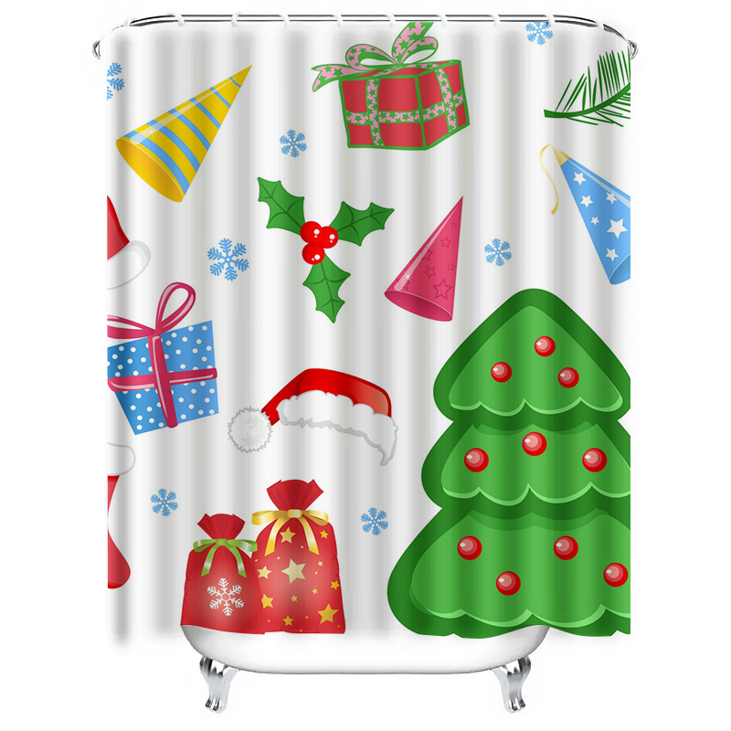 TU Shower Curtain Christmas Fo - огляд і ціна Home Decor Bathroom Ideas