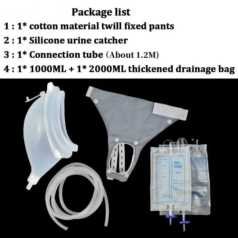 Silicone Urine Collector Adult - огляд і ціна Home Bathroom Urinal