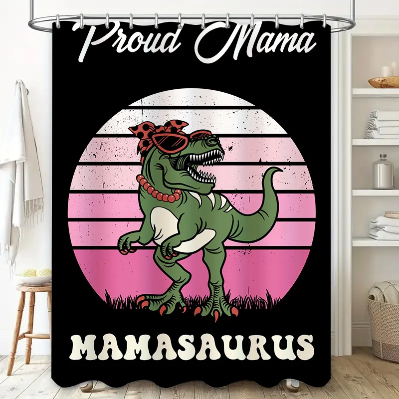 Stylish Mama Dinosaur Shower C - огляд і ціна Home Decor Bathroom Ideas