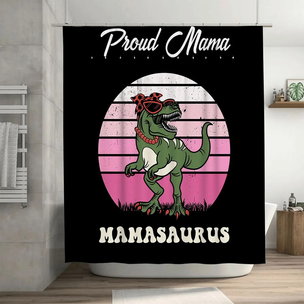 Stylish Mama Dinosaur Shower C - огляд і ціна Home Decor Bathroom Ideas