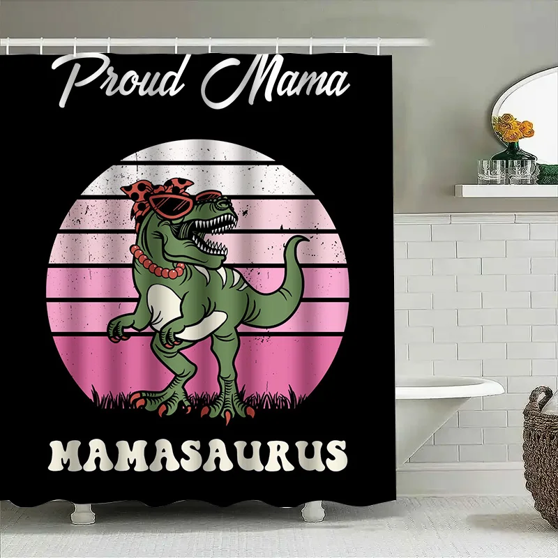 Stylish Mama Dinosaur Shower C - огляд і ціна Home Decor Bathroom Ideas