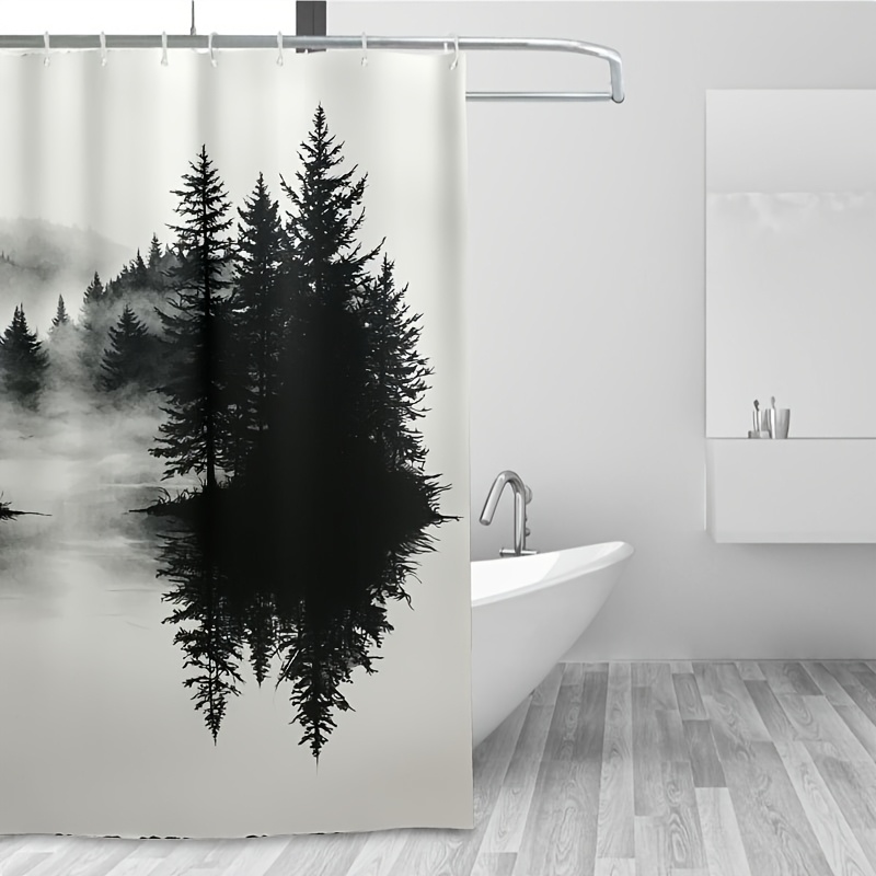 Misty Forest Woodland Shower C - огляд і ціна Home Decor Bathroom Ideas