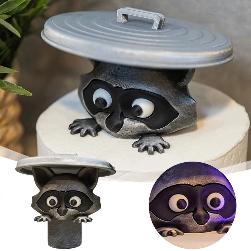 Cute Raccoon Toilet Paper Hold - огляд і ціна Home Decor Bathroom Ideas