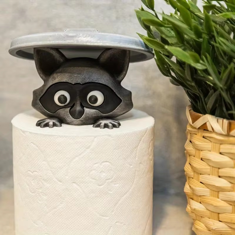 Cute Raccoon Toilet Paper Hold - огляд і ціна Home Decor Bathroom Ideas